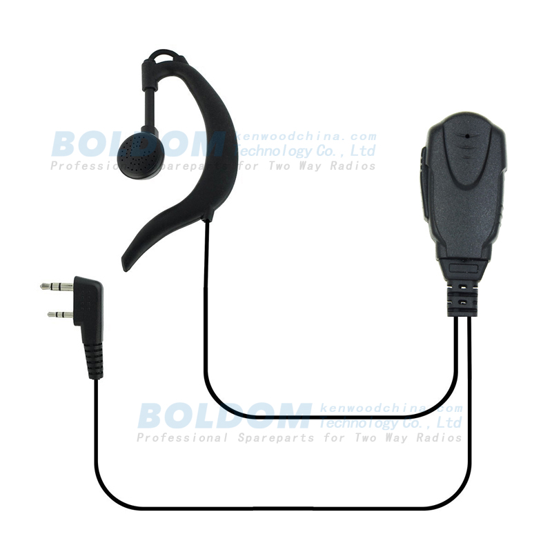 428929 earhook earphone for kenwood motorola vertex two way radios