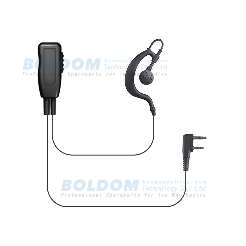 130912 earhook earpiece for kenwood motorola vertex  two way radios