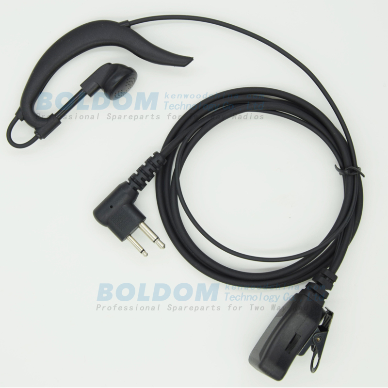 800V929 earhook earpiece for kenwood motorola vertex  two way radios