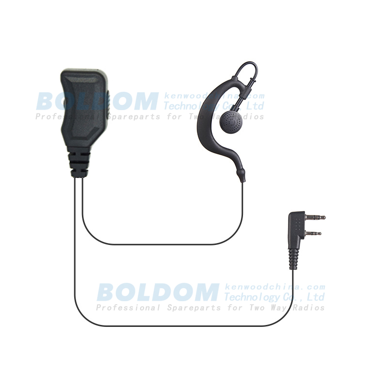 800V912 earhook earpiece for kenwood motorola vertex  two way radios