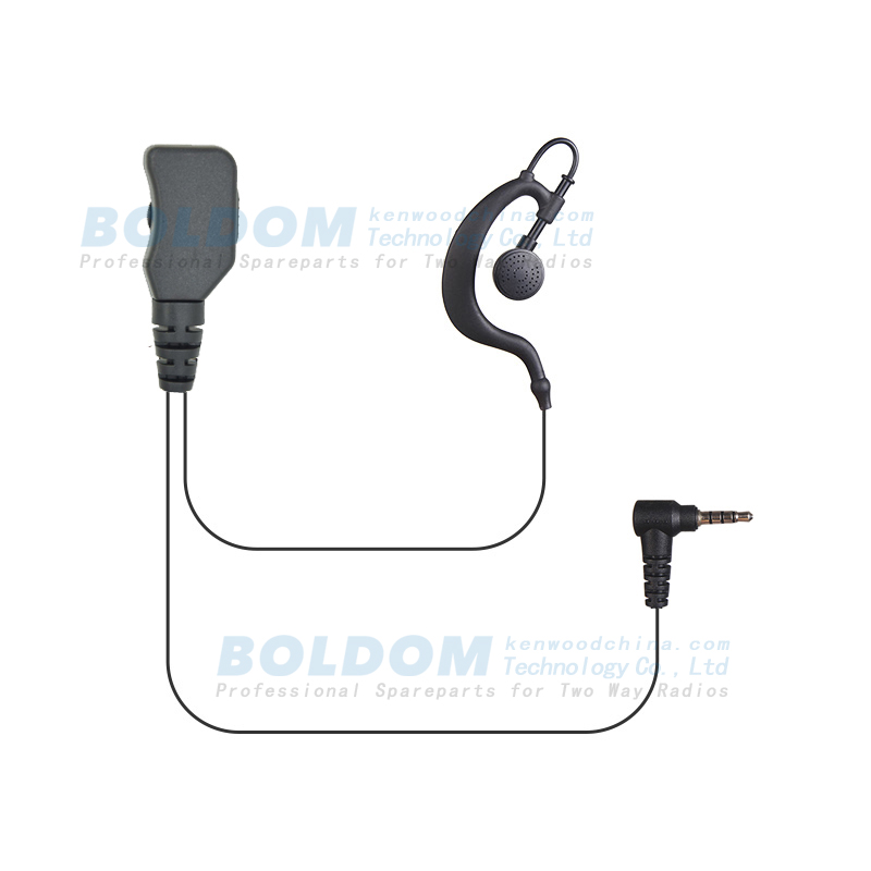 100V912 volume control PTT earpiece for Motorola kenwood vertex two way radios