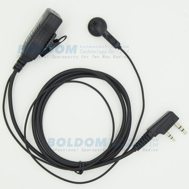 416101 earbud earpiece for kenwood motorola radios