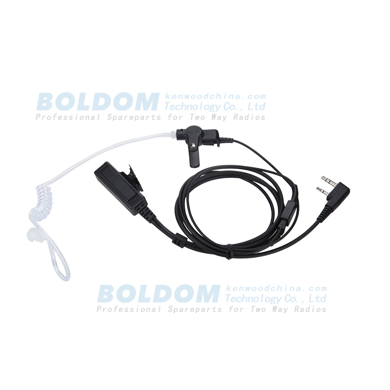 D200980  detachable earpiece for kenwood motorola two way radios