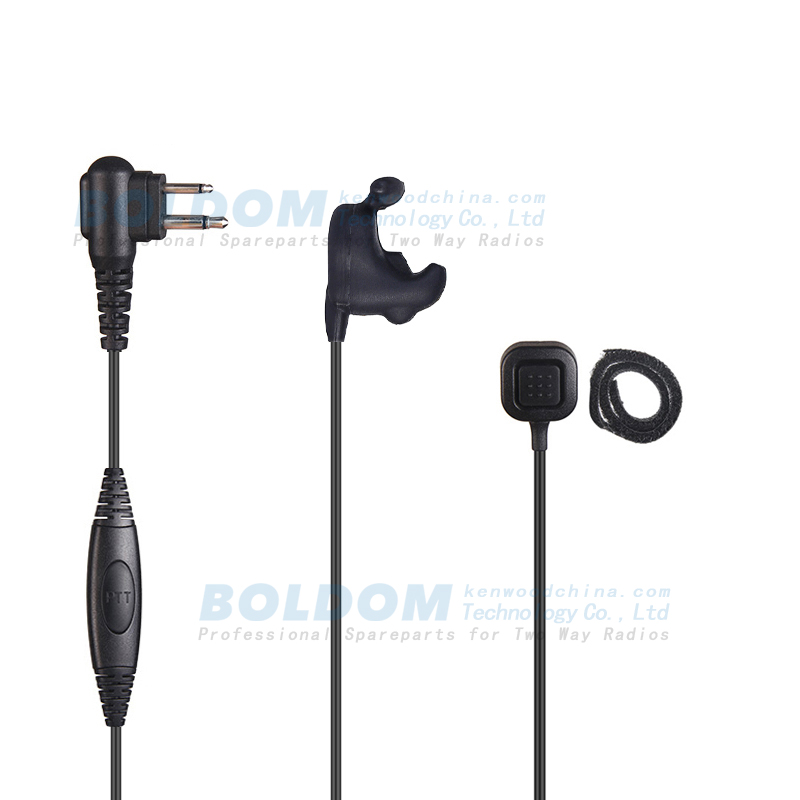 EB300 ear bone conduction headphone noise cancelling for two way radios Dual PTT