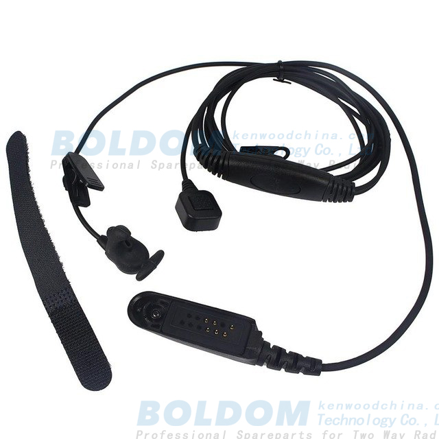 EB300 ear bone conduction headphone noise cancelling for two way radios Dual PTT