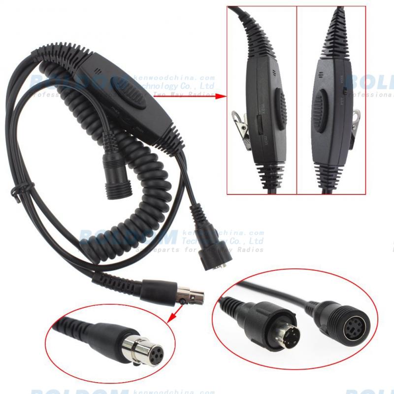 NC01P07B Noise cancelling headsets for two way radio on airport, racing ground and helicopter.