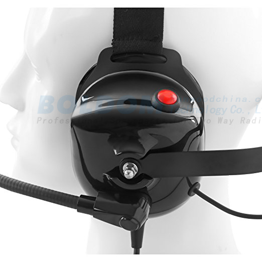 NC01R03B  Noise cancelling headsets for airport, racing ground and helicopter.