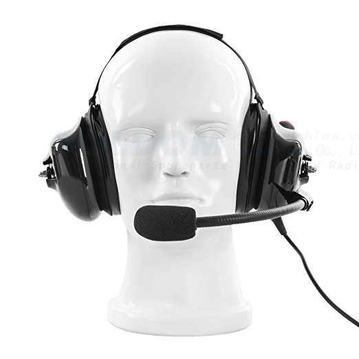 NC01R03B  Noise cancelling headsets for airport, racing ground and helicopter.