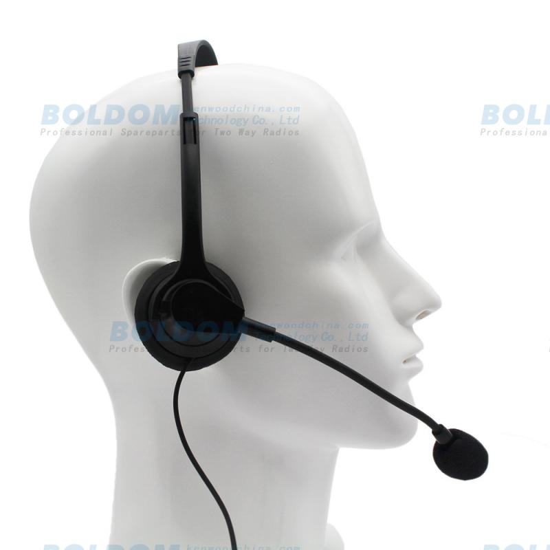 HW06S314V two way radio headset with VOX PTT one ear one side headset