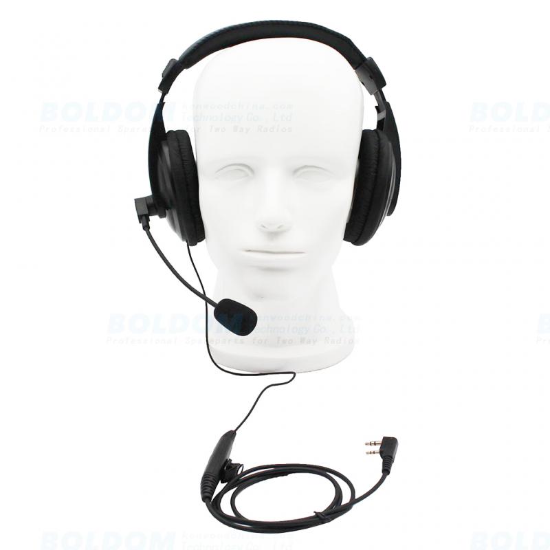 HW09300 two way radio headset with PTT for kenwood motorola baofeng radios