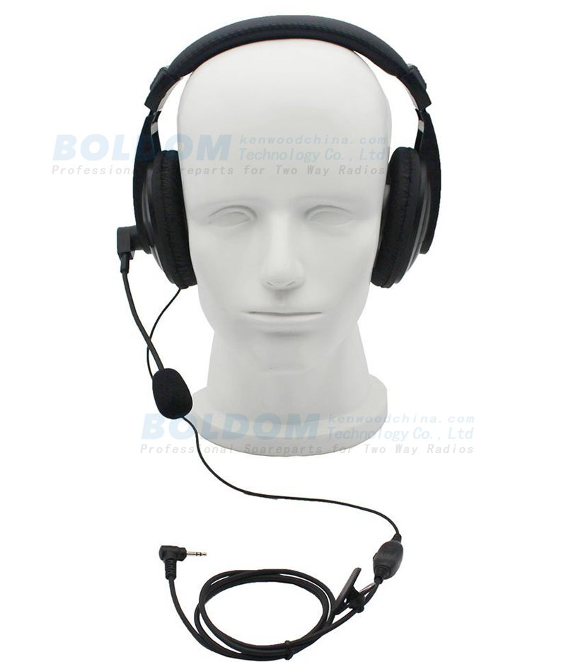 HW09314V two way radio headset with PTT for kenwood motorola baofeng radios