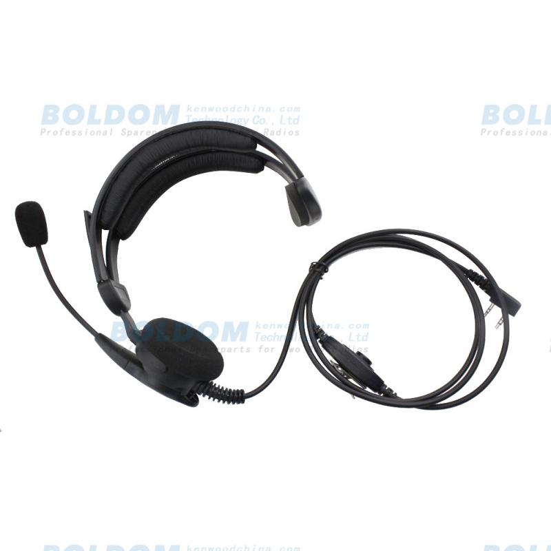 HW08320 one side headset one ear headphone with stick microphone for two way radios