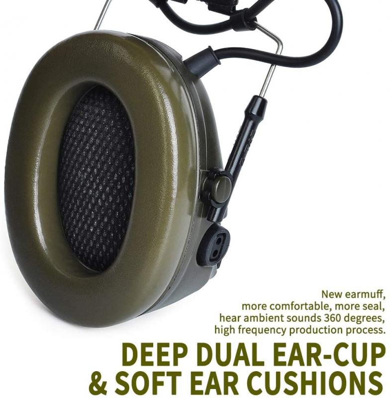 COMTAC II Tactical Headset Noise Canceling Sound Collection Sound proof