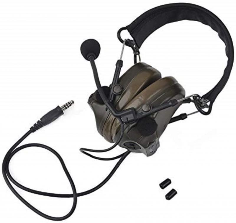 COMTAC II Tactical Headset Noise Canceling Sound Collection Sound proof