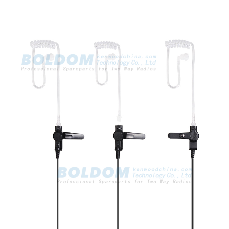 900980 two way radio earpiece acoustic tube transparent tube for Motorola kenwood vertex radios