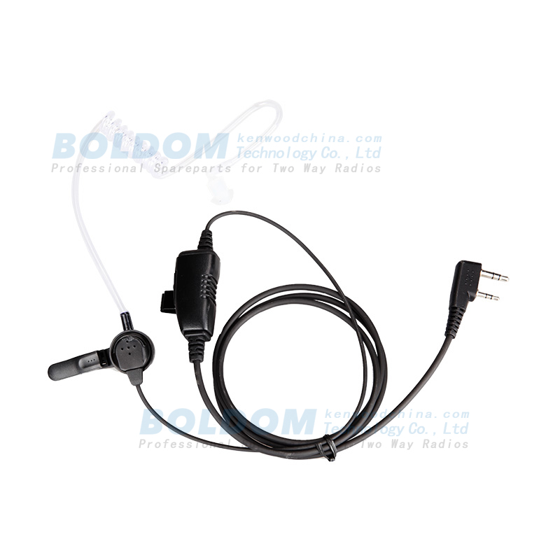 900970  two way radio earpiece acoustic tube transparent tube for Motorola kenwood vertex radios