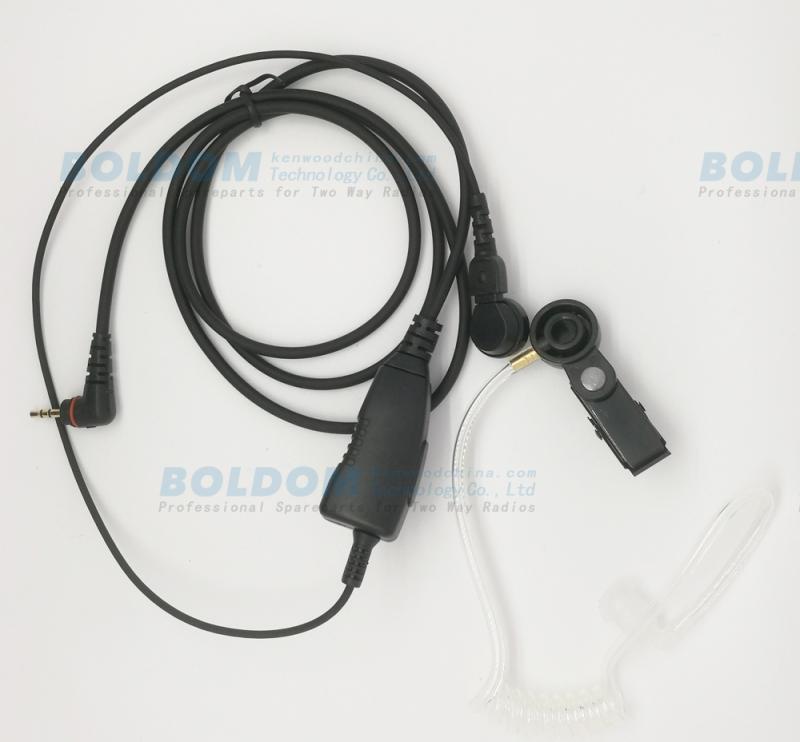 900970  two way radio earpiece acoustic tube transparent tube for Motorola kenwood vertex radios