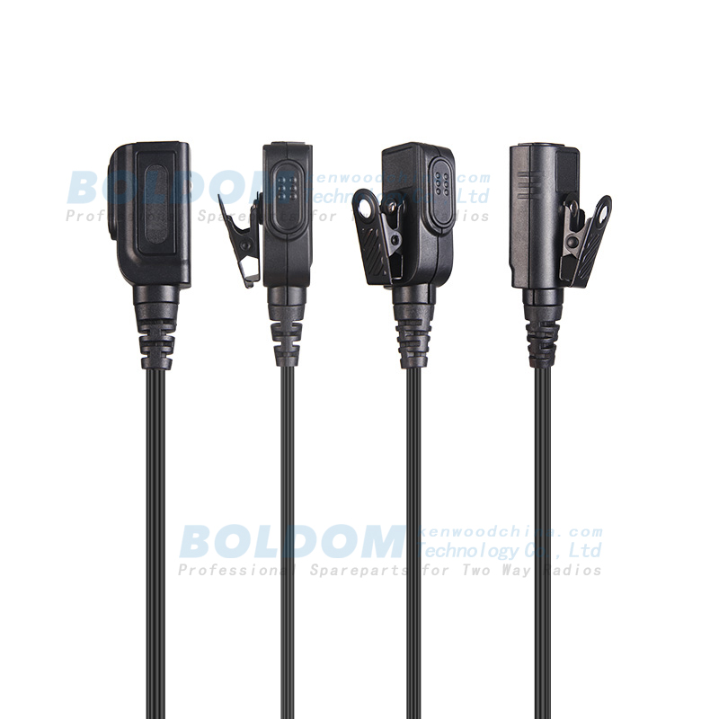 700980  two way radio earpiece acoustic tube transparent tube for Motorola kenwood vertex radios