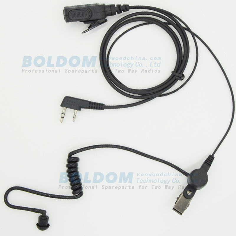 700960 two way radio earpiece acoustic tube transparent tube for Motorola kenwood vertex Hytera radios