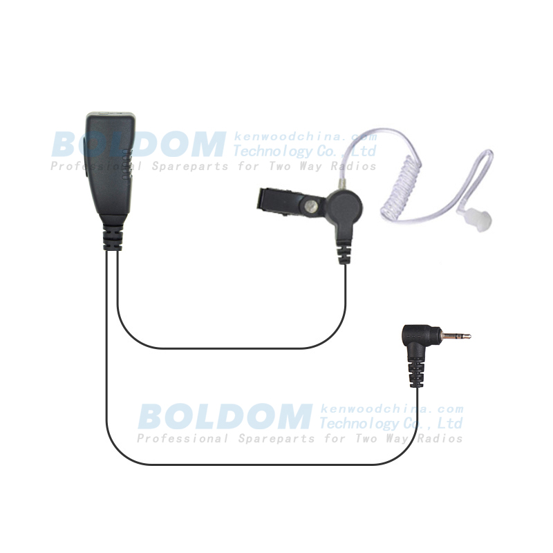 416960 two way radio earpiece acoustic tube transparent tube for Motorola kenwood vertex Hytera radios