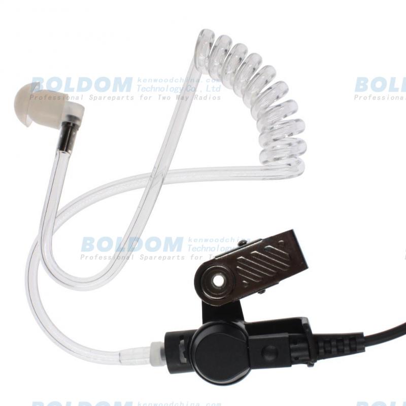 216980 two way radio earpiece acoustic tube transparent tube long PTT for Motorola kenwood vertex Hytera radios