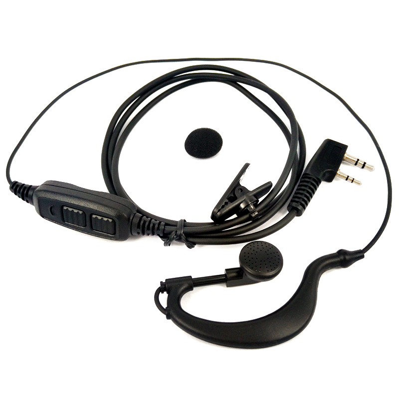 uv82 earpiece dual ptt