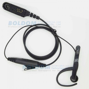 300125 earhook type earpiece for kenwood motorola vertex radios