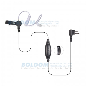 304960 two way radio earpiece acoustic tube transparent tube for Motorola kenwood vertex Hytera radios