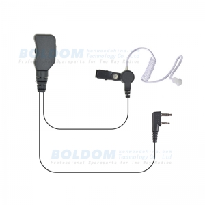 100960  two way radio earpiece acoustic tube transparent tube for Motorola kenwood vertex radios